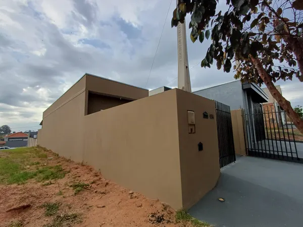 Vista da casa a partir da rua